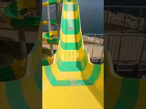 Uphill Navigatour WaterSlide at Marina Aquapark Waterland, Istanbul, Turkey Türkiye #shorts