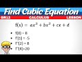 Cubic Functions and Derivatives