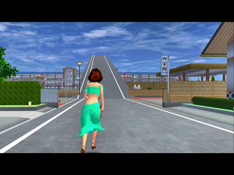Rina Nemu Jmebatan Si Atas Sekolah |  Gameplay Sakura School Simulator
