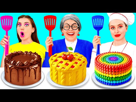 Défi De Cuisine Moi vs Grand-Mère | Hacks et Gadgets Secrets Faciles par BaRaDa Challenge