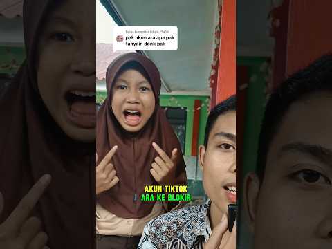 Nih kata ara, nanti bikin akun barunya yah. Tunggu ajh #masasekolah #bocil #gurusd #gurumuda #shorst