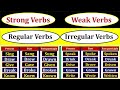 Weak and Strong Verbs Assessment