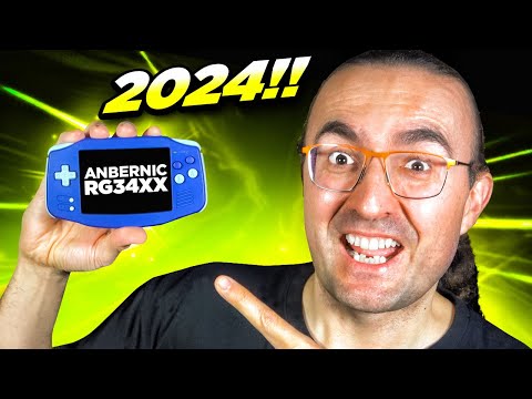 ANBERNIC RG34XX la réplica china PERFECTA de gameboy advance