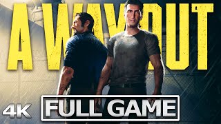 A WAY OUT Full Gameplay Walkthrough / No Commentary【FULL GAME】4K 60FPS Ultra HD