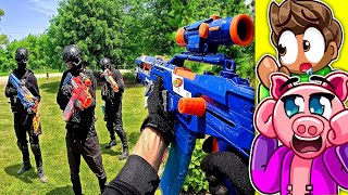 NERF BOJOVNÍCI vs SWAT JEDNOTKA!