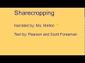 Understanding Sharecropping Concepts