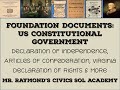 Exploring Foundational Documents of American Government