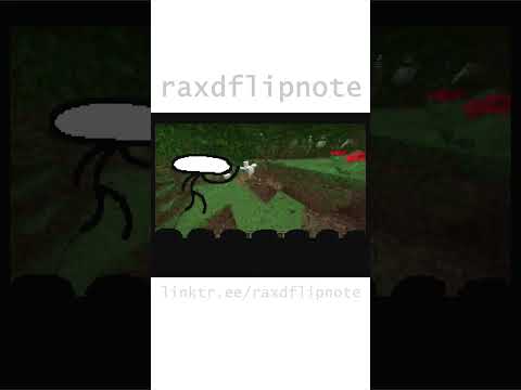 minecraft movie #animation #flipnote #3ds