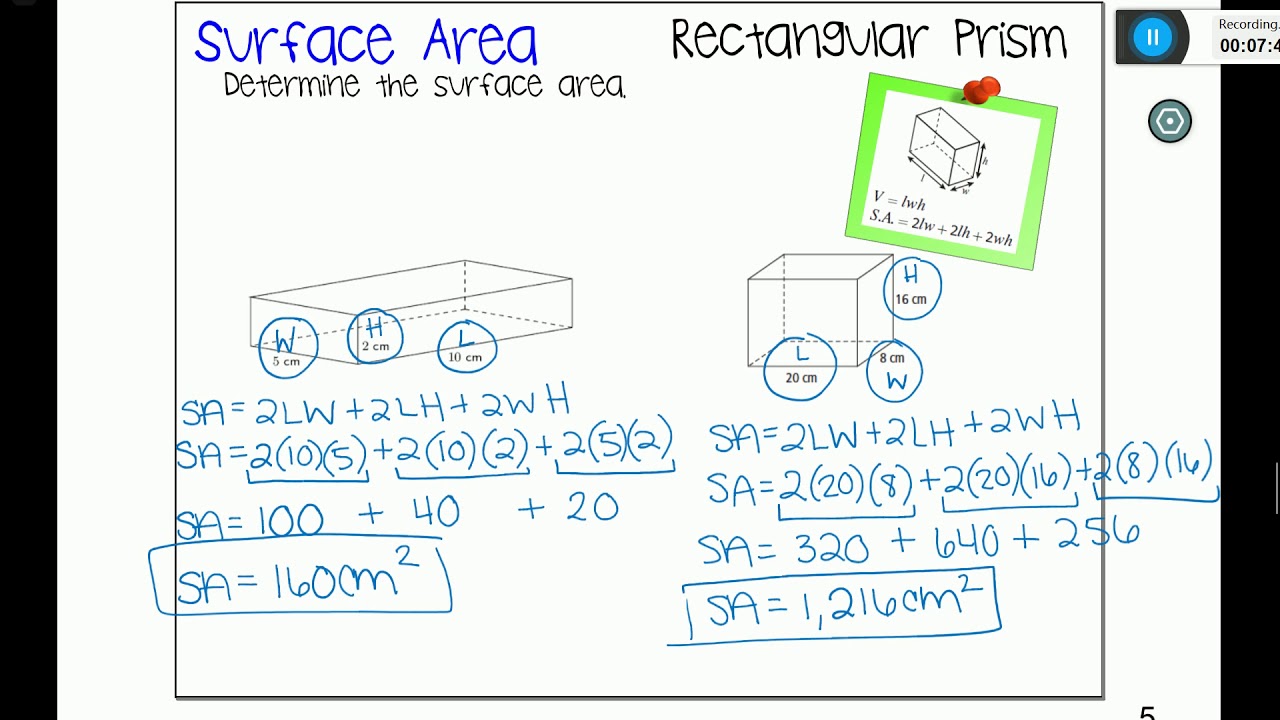Exploring Surface Area Concepts
