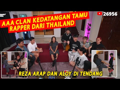 AAA CLAN KEDATANGAN TAMU RAPER DARI THAILAND TEMENNYA RICH BRIAND 88RISING  #MARAPTHON