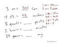 Unit Conversion and Measurement Problems