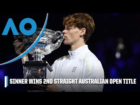 Jannik Sinner goes back-to-back in dominant showing at Australian Open | 2025 Australian Open