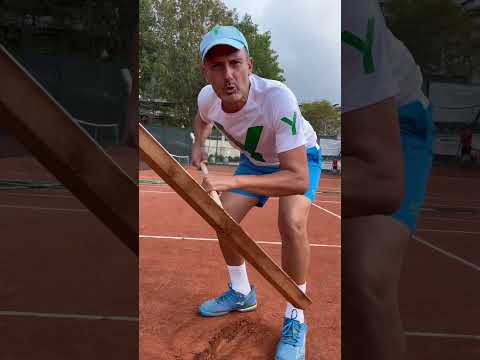 Campo rovinato? #tennisyoutube #yesandnotennis #tenniscoach #tennisrules