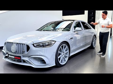 2025 S63 BRABUS 1000 - All Grey Mercedes AMG S63 Full Review Sound Interior Exterior