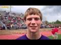 Interview: Dan Emery - Boys Pole Vault Champion 2012 MHSAA LP T&F Finals Division 1