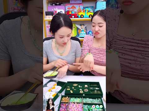 Hộp quà đính cườm thuỷ tinh mới đẹp đến mức nóng lòng muốn xâu chuỗi nó lại #shorts #short #funny