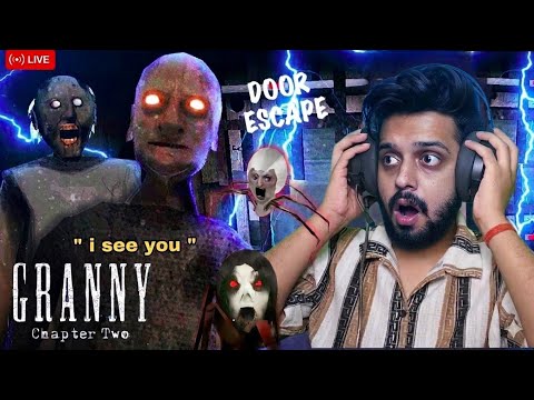 Granny Live || Granny Horror Gameplay || Granny Grandpa👉☠️ #shortsfeed #granny #live