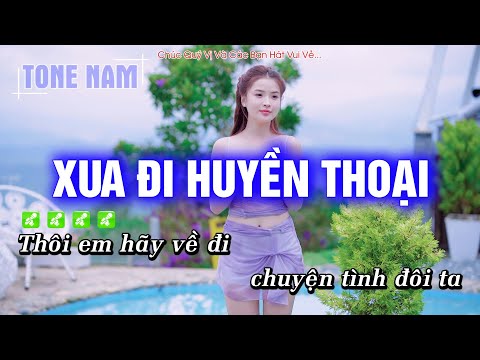Xua Đi Huyền Thoại Karaoke Tone Nam – Beat Rumba Phối Mới Cực Hay – Hoàng Dũng Karaoke