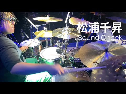 松浦千昇 (賽) - Sound Check 2 @ Blue Note Tokyo