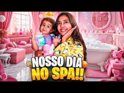 LORENA PINA E BELINHA EM UM DIA DE SPA | Irmãs Pina