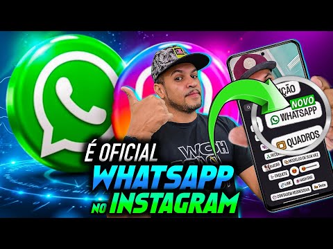 AGORA É OFICIAL! WHATSAPP NO INSTAGRAM - Botão do Whatsapp no Storie do Instagram