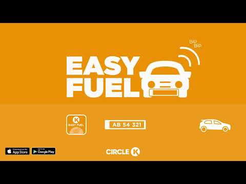 Hent EASY FUEL-app'en - og betal nemt og hurtigt for din benzin