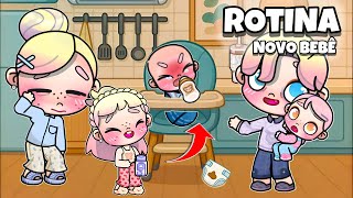 ROTINA NOVO BEBÊ NOAH 🍼☀️| AVATAR WORLD ROTINAS E HISTÓRIAS PAZU