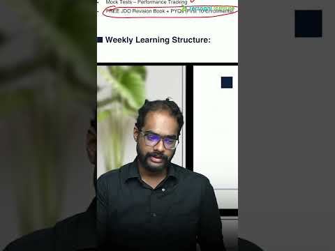 FREE JDO Revision Book + PYQ Compilation? Get it for the First 10 Enrollments! 📚🎁