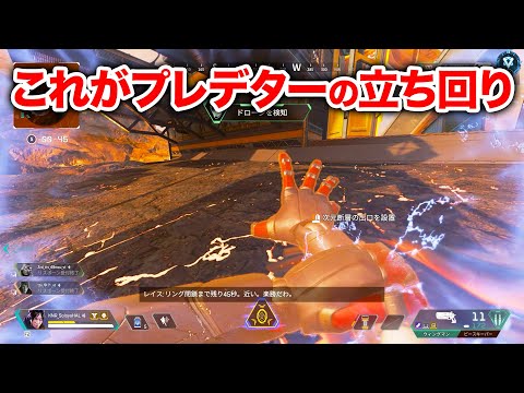 【APEX LEGENDS】ソロでも驚異的な生存力！これがプレデターの立ち回り！【エーペックスレジェンズ】