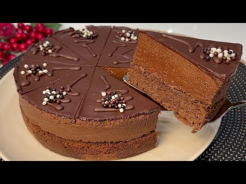 Torta MOUSSE AL CIOCCOLATO più buona del mondo SI SCIOGLIE IN BOCCA crea DIPENDENZA