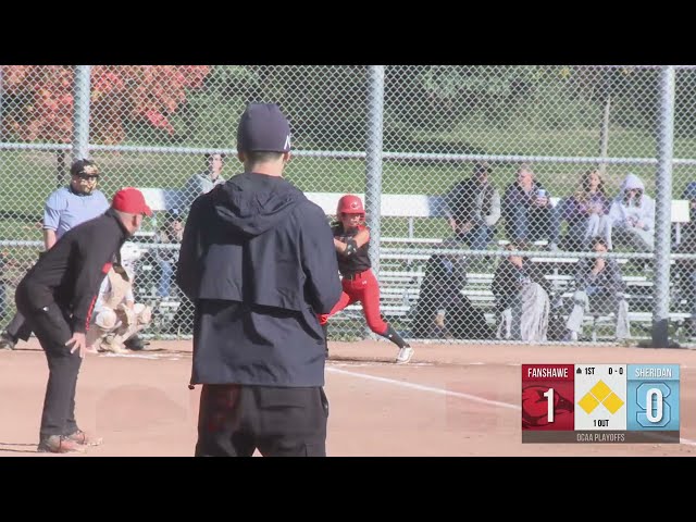 2025 OCAA Women's Softball Championship - Game 1: Fanshawe Falcons vs. Sheridan Bruins [2025-10-16]