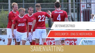 Screenshot van video Samenvatting Excelsior'31 - Jong SC Heerenveen