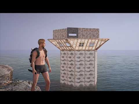 RAIDEI UMA BASE MUITO FORTE SÓ COM UMA FACA NESSE JOGO DE SOBREVIVÊNCIA GRÁTIS - RaidZone