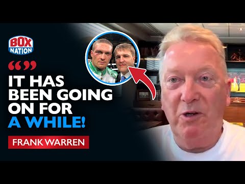 Frank Warren First Reaction To Oleksandr Usyk Split With Alex Krassyuk