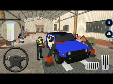 Police Cars Wash Simulator #6 - Police Park Mechanic Simulator - Android Gameplay