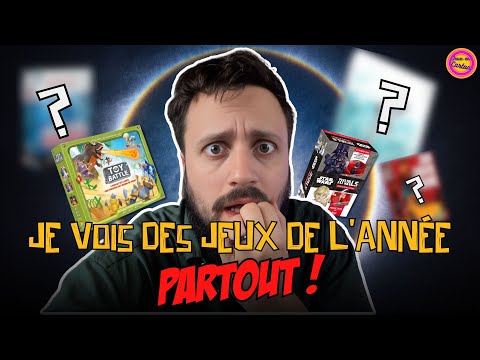 5 Jeux de société, et LE jeu de l'année ? Vraiment ?!