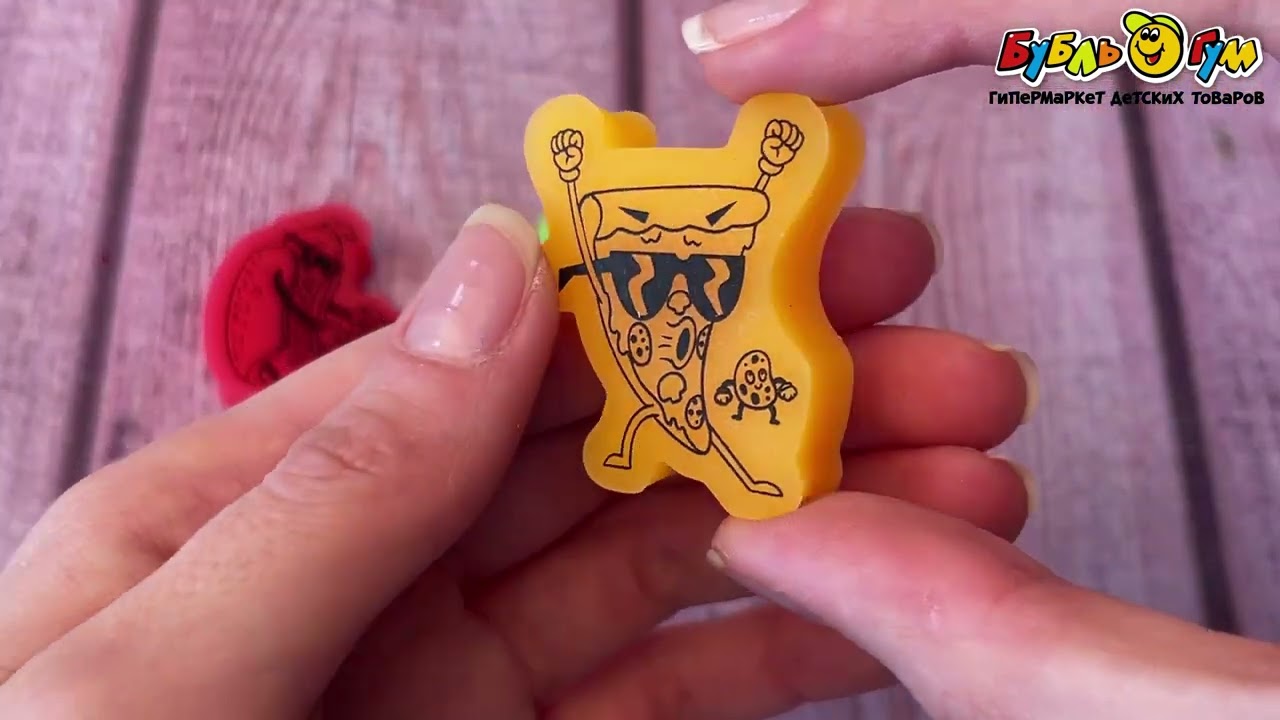 Ластик Фигурный в ассортименте - видео