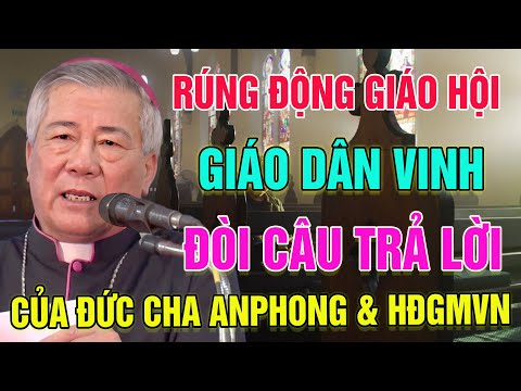🛑Rúng Động Toàn Giáo Hội! Giáo Dân Quyết Đòi Câu Trả Lời Từ Đức Cha Anphong Và Hội Đồng Giám Mục