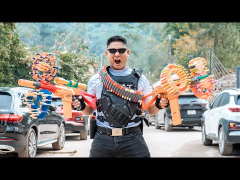 LTT Nerf War : Female Warrior SEAL X Nerf Guns Fight Dr.Lee Crazy Destroy Dangerous Crime Boss!