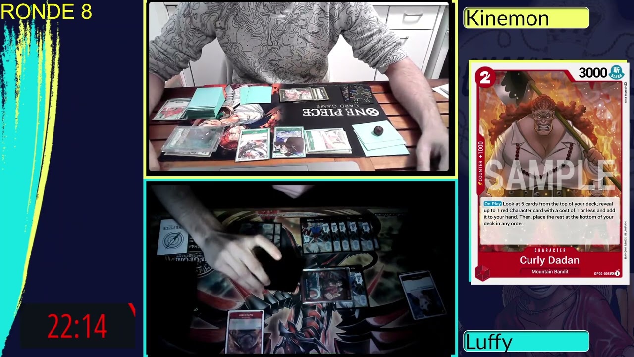 One Piece TCG Regional (Online Europe) -  Luffy VS Kin'emon