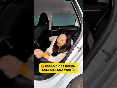 ESSAS DICAS JÁ SALVARAM MUITAS VIDAS EM UMA EMERGÊNCIA 🚨 😳 #dicas #motoristas #carros #sequestro
