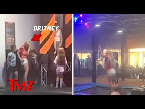 Britney Spears Goes Trampolining with Boyfriend Paul Soliz's Kids | TMZ