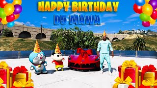 D5 Mawa Birthday 🎂 Celebration Surprise Plan By Shinchan 💖 in Gta 5