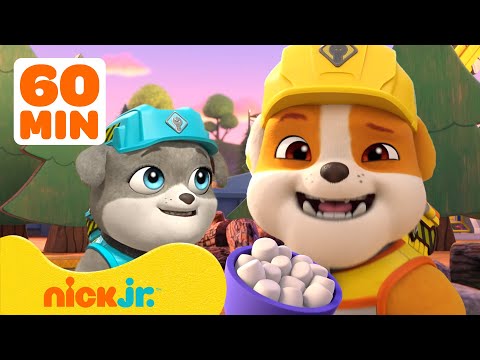 Rubble & Crew | ¡Las Mejores Construcciones de Campamento en la Naturaleza 🏕️ | Nick Jr. en Español