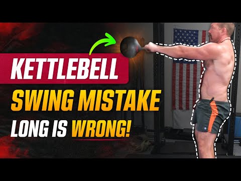 Kettlebell Swing Mistake [Stop "Reaching"] | Coach MANdler