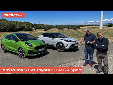 Ford Puma ST vs Toyota C-HR GR Sport | Prueba / Test / Review en español | coches.net