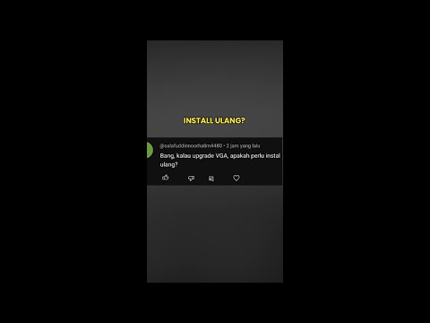 Ganti VGA, perlu install ulang? #shorts #tech #tips #pcgaming #rakitpc #gaming #fyp
