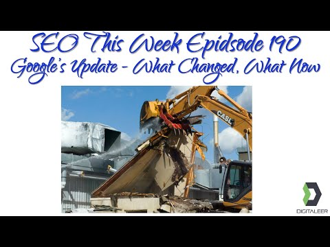 SEO This Week Episode 190 - Googles December 2020 Core Update - What Changed, What Now