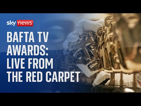 Watch live: TV stars walk the BAFTAs red carpet
