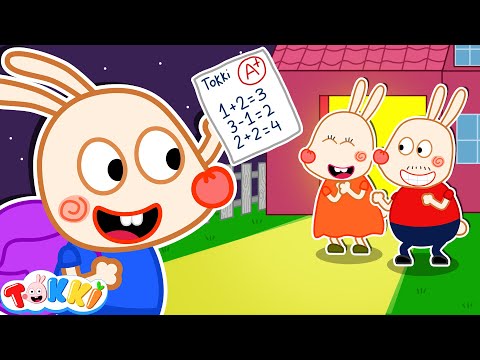 WOA Mommy!!! Tokki Has His First A+ Mark! Funny Kids Stories with Tokki -Tokki Channel Videos